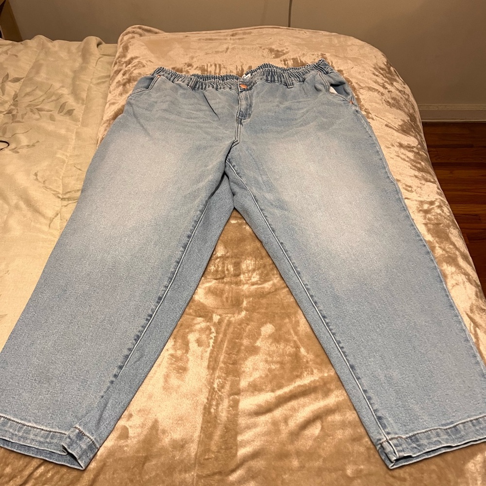 Lane Bryant high rise jeans